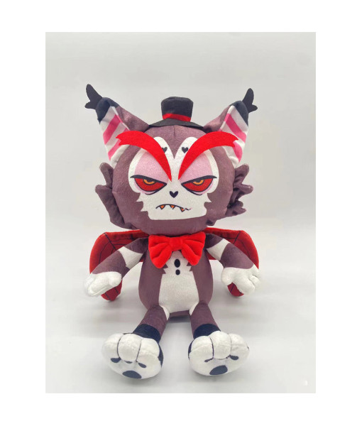 Curse Cat Alastor Hazbin Hotel Red Plush Toy Doll-Skycostume