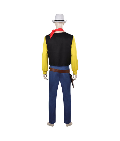 Lucky Luke Joannie American Cowboy Halloween Cosplay Costume