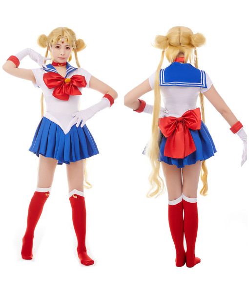 Sailor Moon Eternal Tsukino Usagi Dress Outfit Halloween Cosplay ...