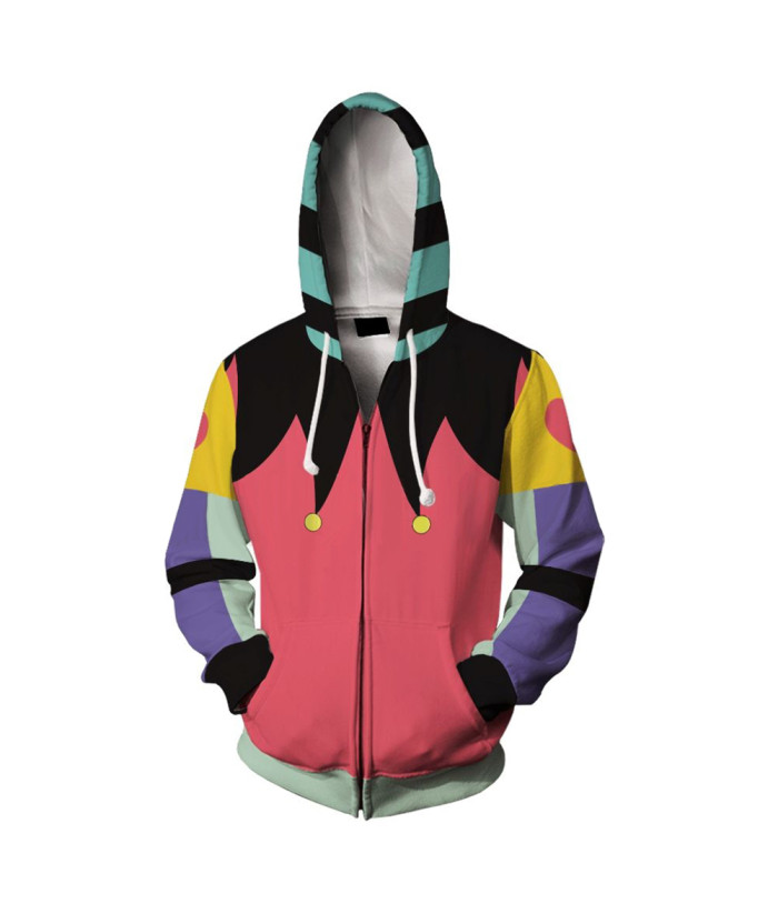 Fizzarolli Helluva Boss Hazbin Hotel Adult Printed Hoodie-Skycostume