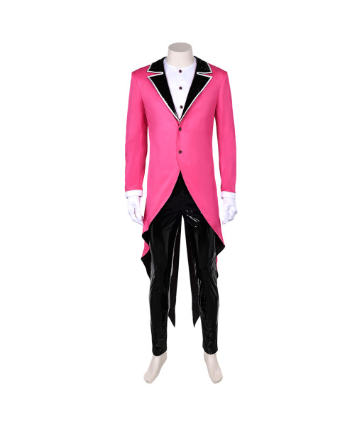 Caine The Amazing Digital Circus Pink Set Cosplay Costume