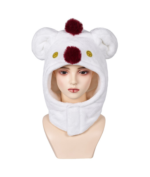 White Little Bear Hat Winter Hat Halloween Costume Accessories