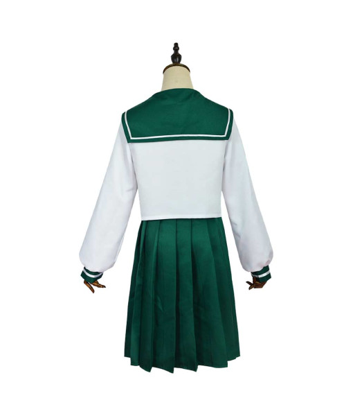 Women Green Skirt Sailor Skirt School Uniform JK Uniform Halloween Costume Women Green Skirt Sailor Skirt School Uniform JK Uniform Halloween Costume