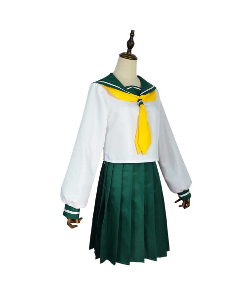 Women Green Skirt Sailor Skirt School Uniform JK Uniform Halloween Costume Women Green Skirt Sailor Skirt School Uniform JK Uniform Halloween Costume