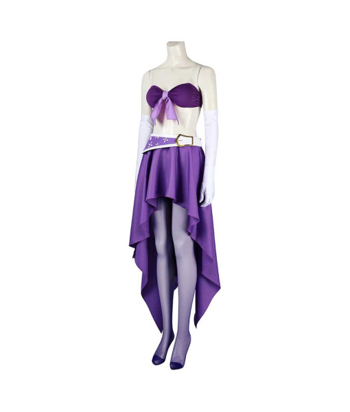Women 70s Alter Hat 2Pcs Bikini Sexty Dress Hawaii Style Outfit Halloween Costume