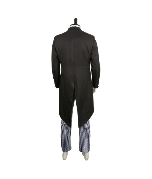 Men Blue Vest School Uniform Royal Suit Halloween Costume
