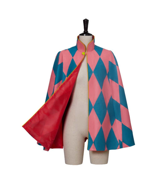 Howl Howl's Moving Castle Movie Cloak Cosplay Costume