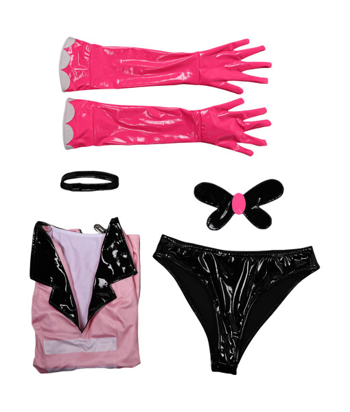 Women Pink Women Lingerie Halloween Costume