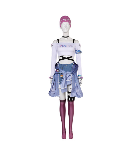 Kiriko Overwatch 2 Game LE SSERAFIM Full Set Outfits Cosplay Costume