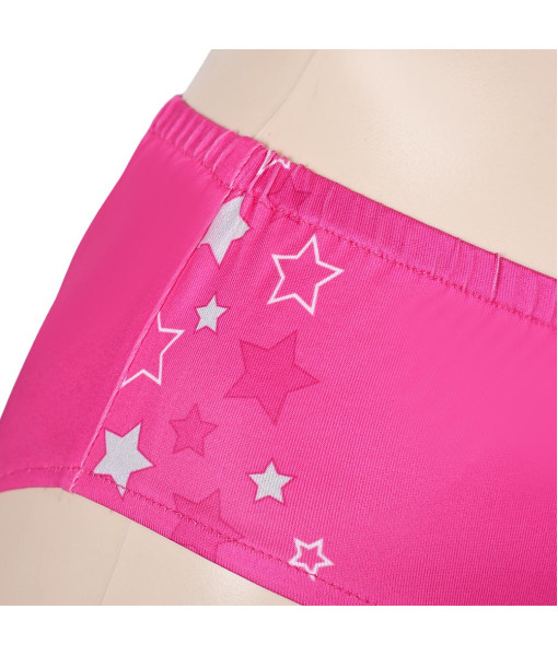 Women Pink Bikini with Scarf Sexy Swinsuit 