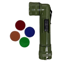 Multiple Lenses Signal Light Vintage Flashlight Halloween Accessories