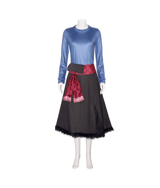 Holo Spice and Wolf Anime Women Blue Dress Cosplay Costume