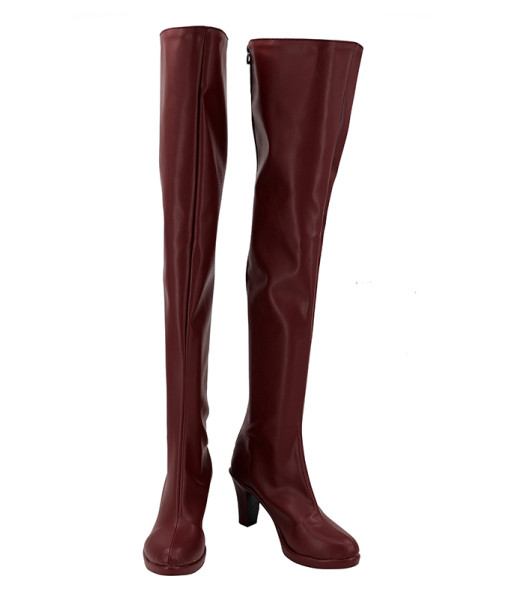 Adult Knee-high Shoes Boots Halloween Costume Accessories