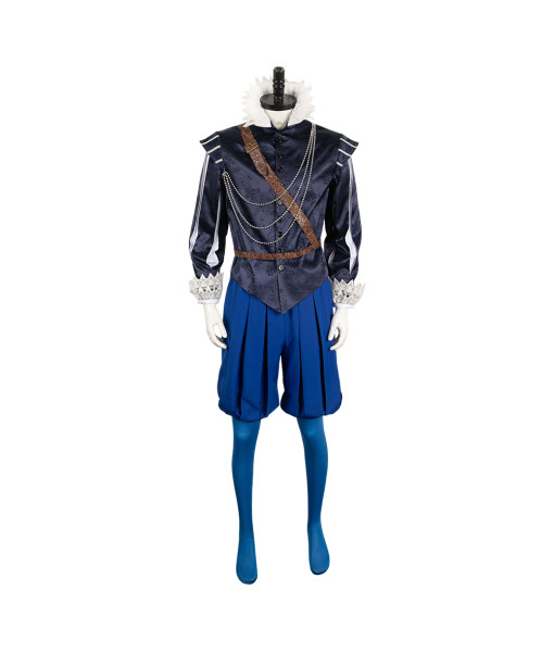 George Mary and George Movie Blue Outfits Cosplay Costume