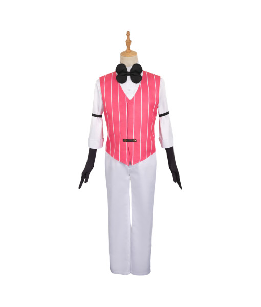 Lucifer Hazbin Hotel White Suit With Vest Outfits Cosplay Costume
