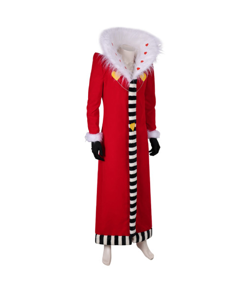 Valentino Hazbin Hotel Red Coat Cosplay Costume