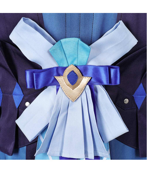 Xingqiu Genshin Impact Game Lantern Rite Blue Outfit Cosplay Costume