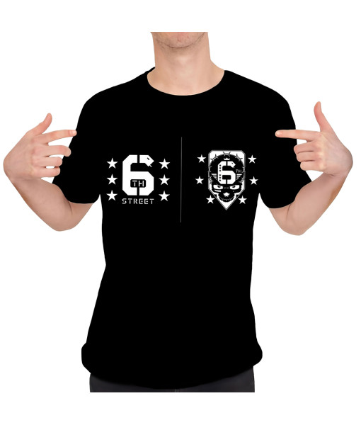 Teen 6th Black T-Shirt Casual Outfit