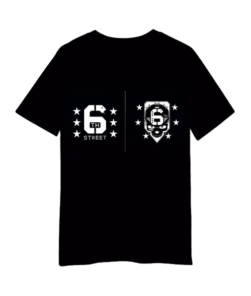 Teen 6th Black T-Shirt Casual Outfit