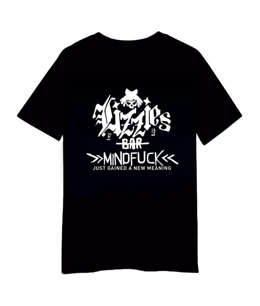 Teen Moxes Printed Black T-Shirt 