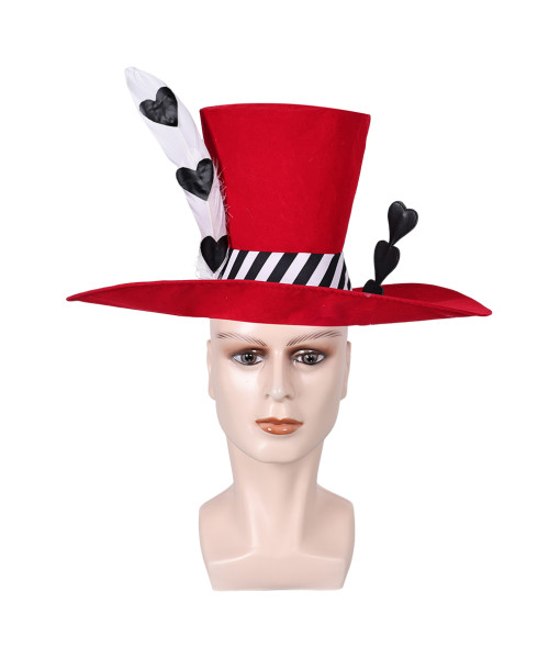 Valentino Hazbin Hotel  Red Hat Cosplay Hat Cosplay Accessories