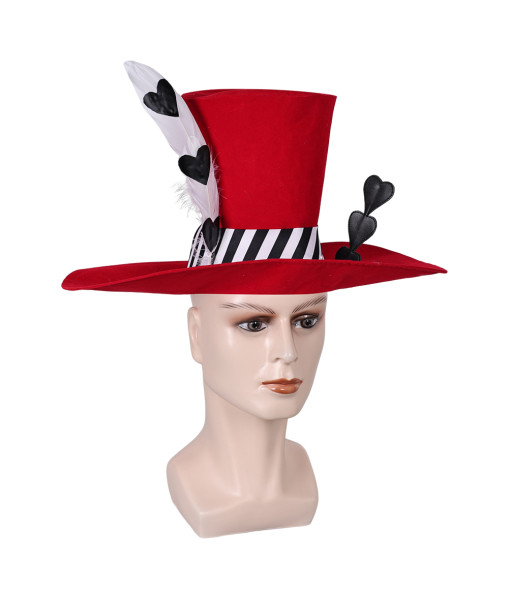 Red High Hat Halloween Costume Accessories