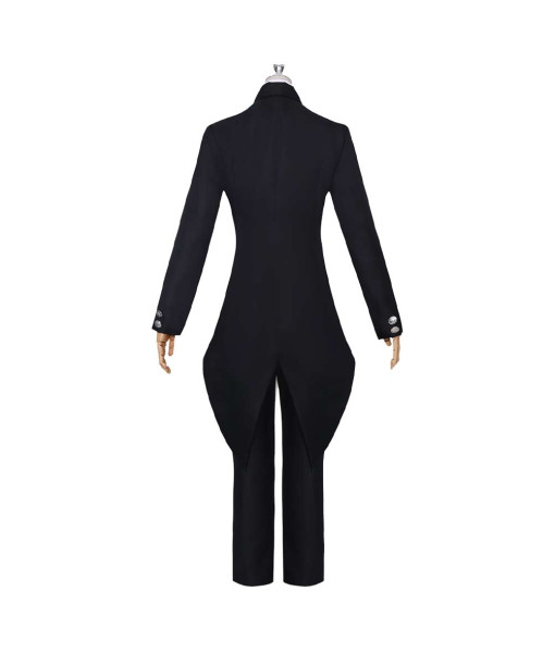 Men Black Tuxedo Halloween Stage Costume