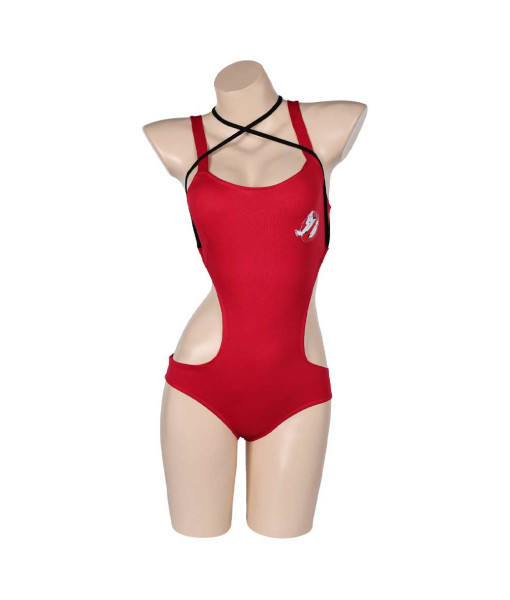 Grooberson Ghostbusters 2024 Movie Red Swimsuit Original Design Cosplay Costume