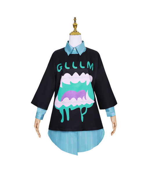 Kiwi Watase Jellyfish Can't Swim in the Night Anime Black Outfit Cosplay Costume