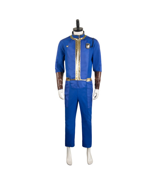 Fallout4 Game Vault 88 Dweller Blue Jumpsuit Cosplay Costume