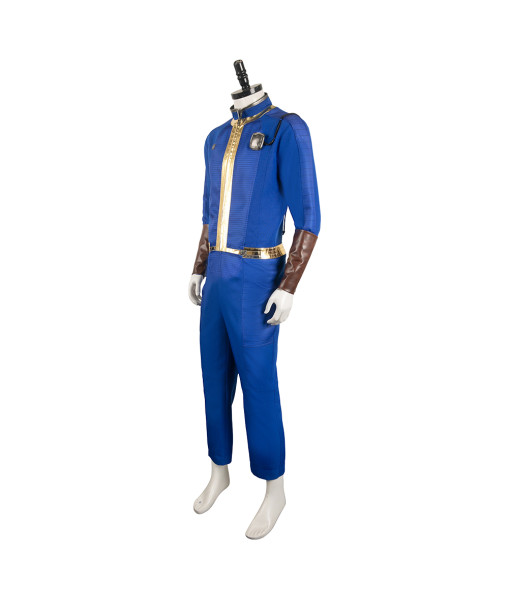  Blue Jumpsuit Apocalypse Style Halloween Costume