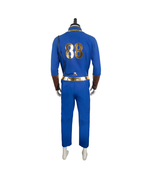  Blue Jumpsuit Apocalypse Style Halloween Costume