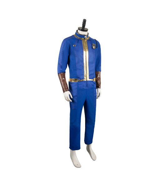  Blue Jumpsuit Apocalypse Style Halloween Costume