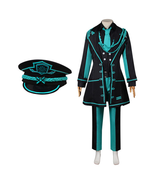 Ishmael Limbus Company Game Women Green Outfit Cosplay Costume
