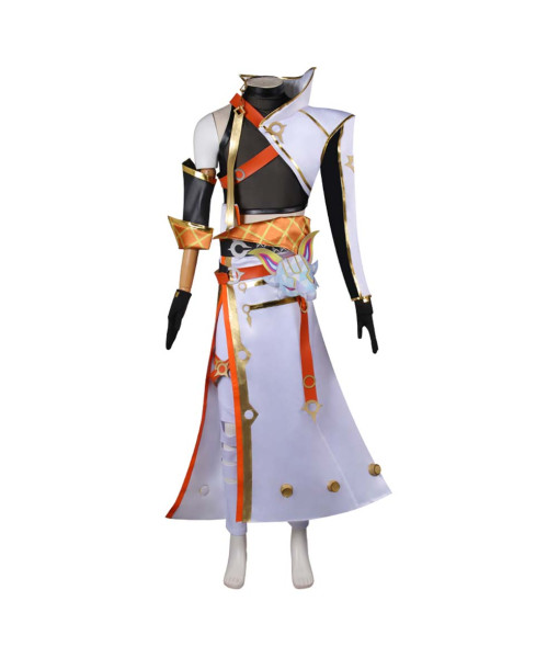 Yone League of Legends Game White Outfit Cosplay Costume