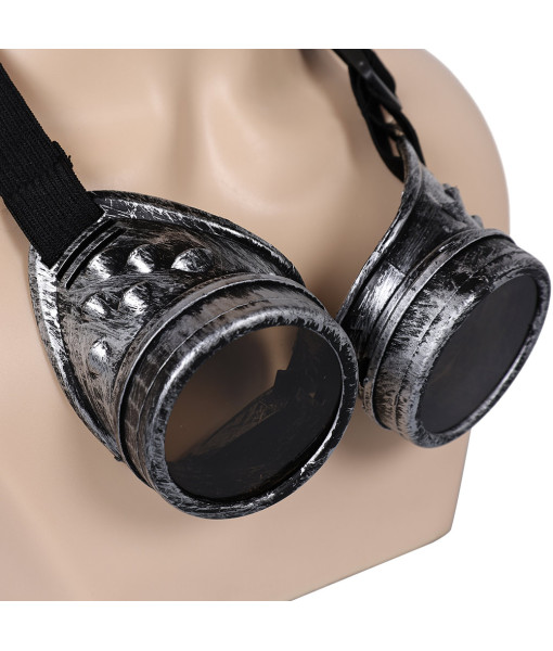 Black Steampunk Goggles Halloween Costume Accessories