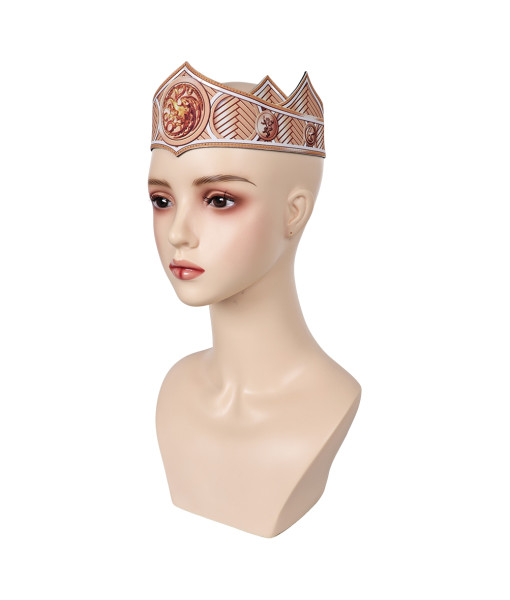 Women Medieval Fanatsy Queen Golden Crown Halloween Accessories