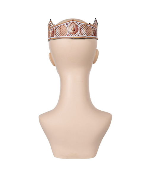 Women Medieval Fanatsy Queen Golden Crown Halloween Accessories