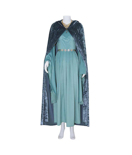 Women Medieval Renaissance Palace Elf Fantasy Light Green Dress Halloween Stage Costume