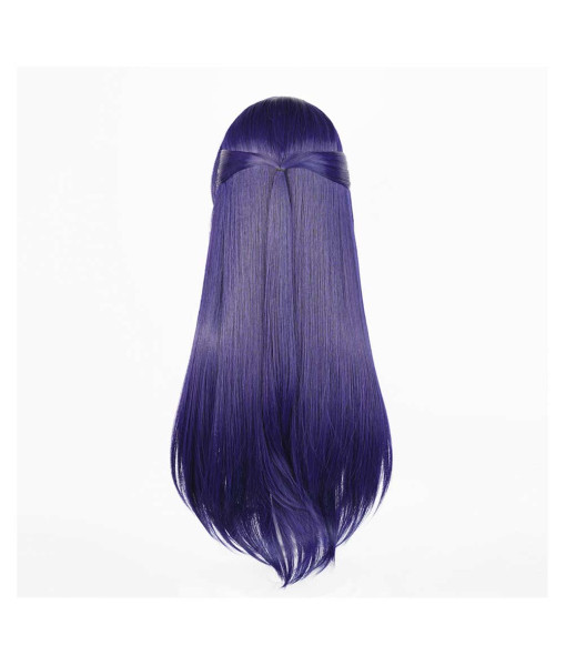 Women Purple Wig Cosplay Accessories