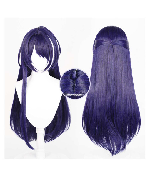 Women Purple Wig Cosplay Accessories