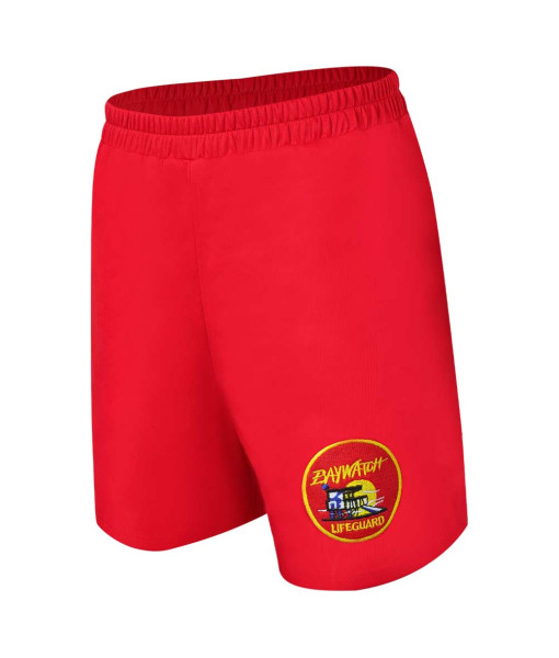 Men Red Short Beach Pants Swimsuit Casual Outfit