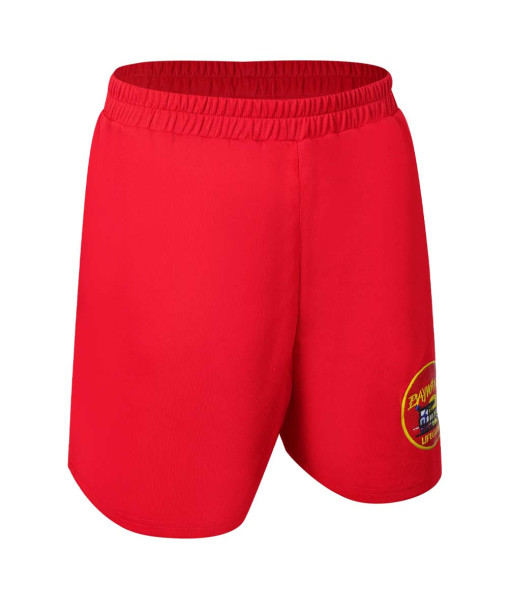 Men Red Short Beach Pants Swimsuit Casual Outfit