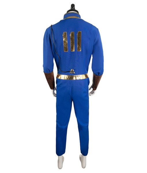  Blue Jumpsuit Apocalypse Style Halloween Costume