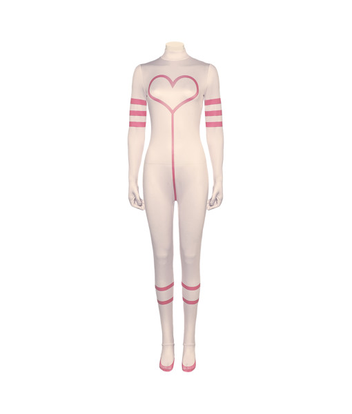 Women White Sexy Bodysuit Halloween Costume