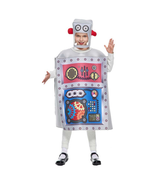 Kids Children Robot Halloween Costume