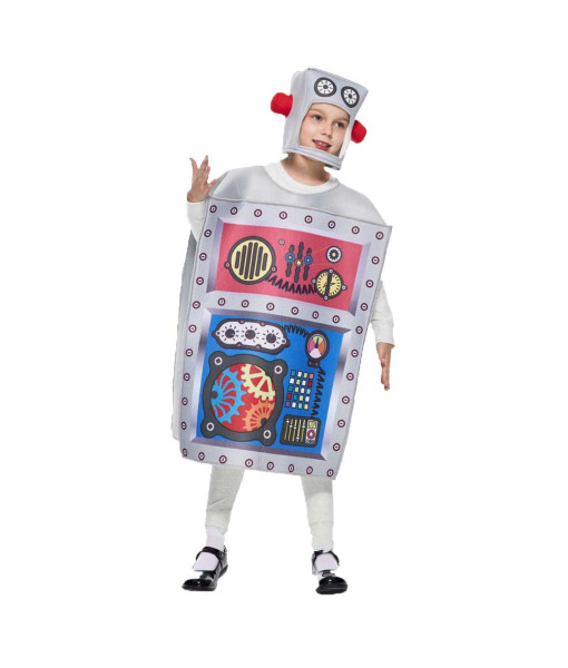 Kids Children Robot Halloween Costume