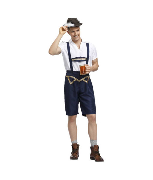 Men Bavaria Traditional Uniform Oktoberfest Costume