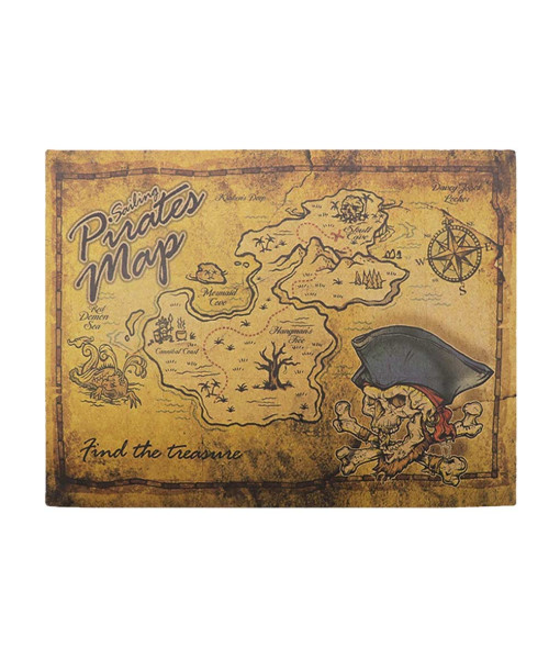 Pirate Telescope Compass Nautical Chart Kids Children Cosplay Accessories