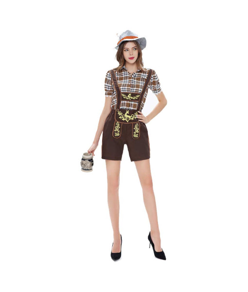 Women Bavarian Uniform Oktoberfest Costume